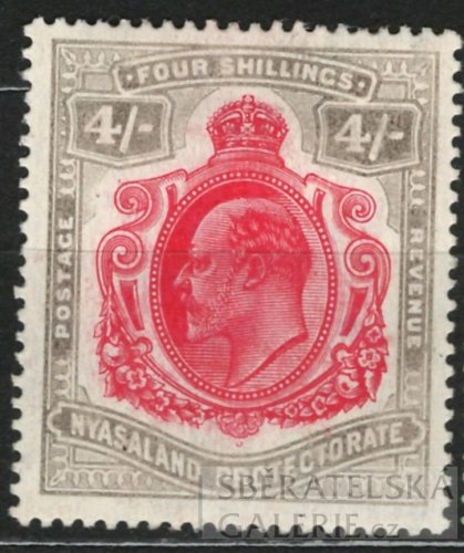 ANGLICKÉ KOLONIE - EDWARD VII. - NYASALAND - SG. 79 *