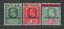 ANGLICKÉ KOLONIE - EDWARD VII. - NEW HEBRIDES - SG. 1 - 3 *