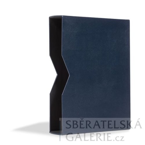 Pouzdro z kůže na zásobník, modré