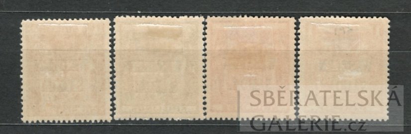ANGLICKÉ KOLONIE - GEORGE VI. - NIUE / NEW ZEALAND - SG. 83 - 86 *