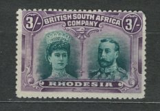 ANGLICKÉ KOLONIE - GEORGE V. - RHODESIA - SG. 158 *
