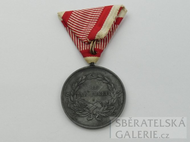 R-U medaile za statečnost FJI - náhradní provedení