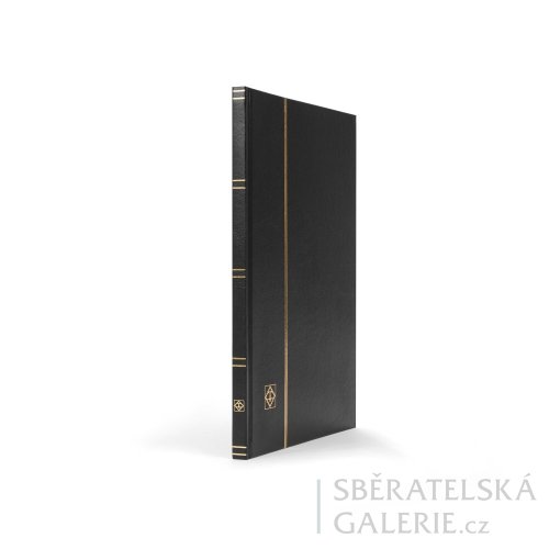 BASIC album na známky, A4 formát, 16/32 bílých stran - Barva: černá, Formát: A4, Počet stran: 32