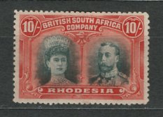 ANGLICKÉ KOLONIE - GEORGE V. - RHODESIA - SG. 164 *