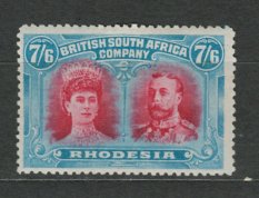 ANGLICKÉ KOLONIE - GEORGE V. - RHODESIA - SG. 161 *