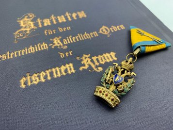 Řád železné koruny ( německy „Österreichisch-Kaiserlicher Orden der Eisernen Krone“)