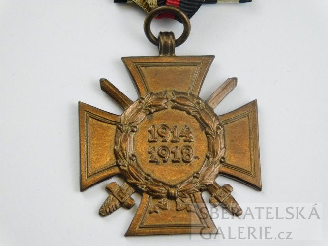 Pamětní kříž na válku 1914-1918