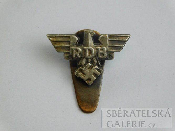 Německá říše - knoflíkový odznak RDB