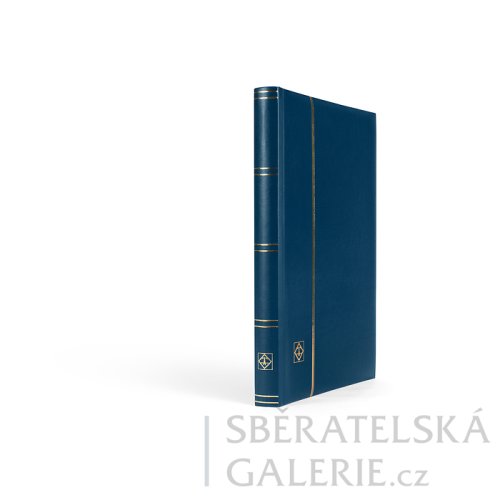 Zásobník na známky Comfort, formát DIN A4, 64 černých stran - Barva: červená, Počet stran: 64