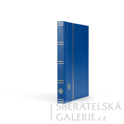 BASIC album na známky, formát DIN A5, 32 černých stran, měkké desky - Barva: zelená