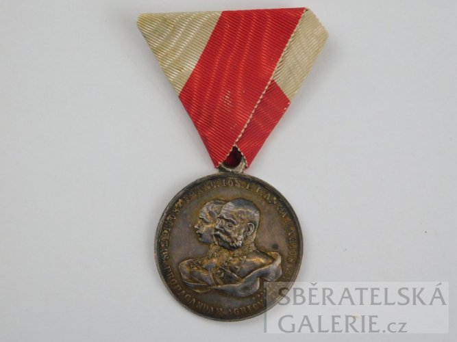 Velká stříbrná medaile 1848 - 1898