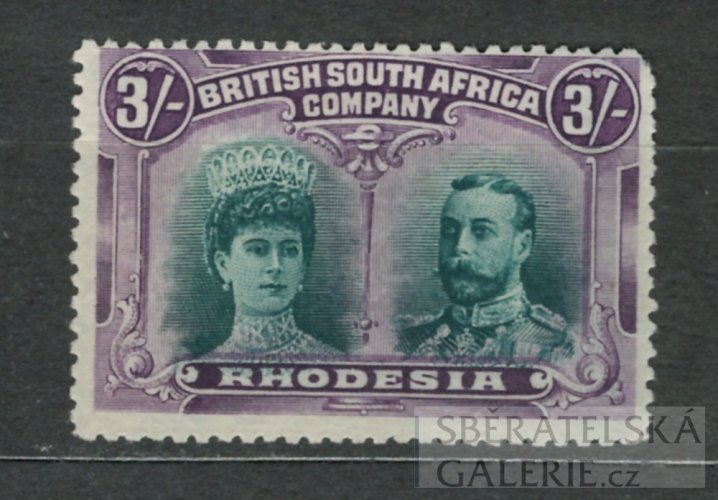 ANGLICKÉ KOLONIE - GEORGE V. - RHODESIA - SG. 158 *