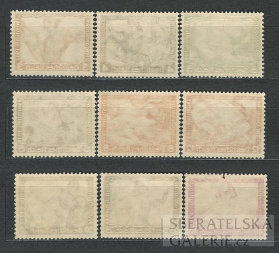 DEUTSCHES REICH - RICHARD WAGNER - 1933 - Mi. 499 - 507 ** plná záruka