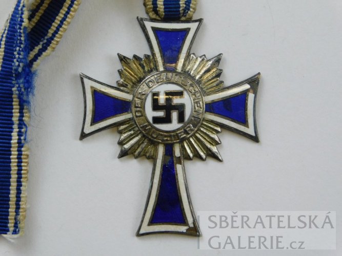 Čestný kříž německé matky - MUTTERKREUZ  2. stupeň - stříbro