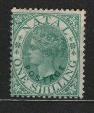 ANGLICKÉ KOLONIE - QUEEN VICTORIA - NATAL / SOUTH AFRICA - SG. 59 *