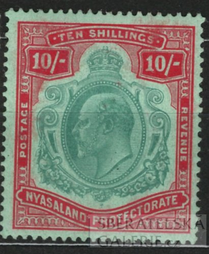 ANGLICKÉ KOLONIE - EDWARD VII. - NYASALAND - SG. 80 *