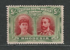 ANGLICKÉ KOLONIE - GEORGE V. - RHODESIA - SG. 159 *