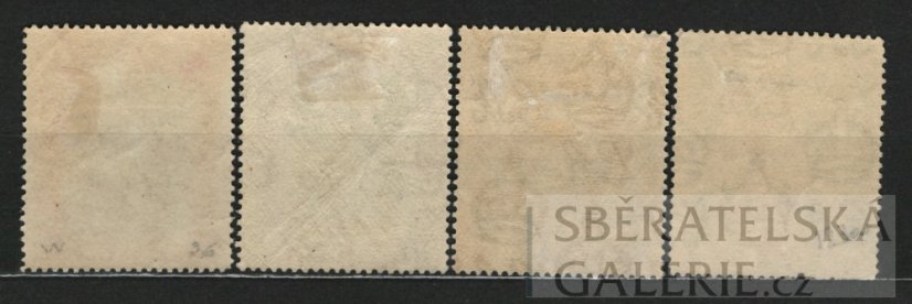 ANGLICKÉ KOLONIE - GEORGE V. - BAHAMAS - SG. 111 - 114 *