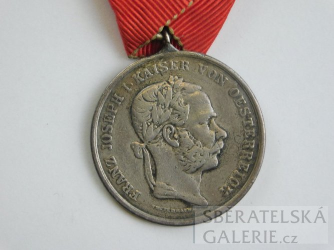 Raritní R-U vyznamenání - Tyrolská medaile 1866