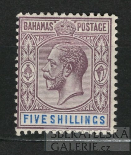 ANGLICKÉ KOLONIE - GEORGE V. - BAHAMAS - SG. 88 *