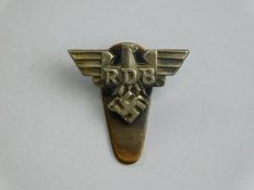 Německá říše - knoflíkový odznak RDB