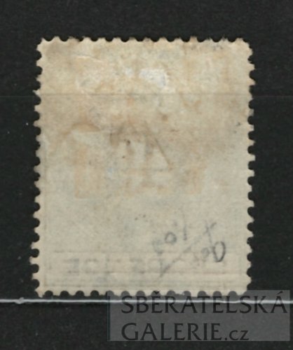 ANGLICKÉ KOLONIE - QUEEN VICTORIA - St. CHRISTOPHER - SG. 25 *