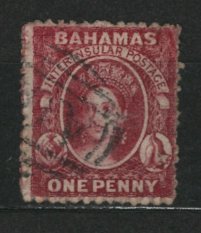 ANGLICKÉ KOLONIE - QUEEN VICTORIA - BAHAMAS - SG. 4