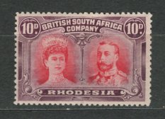 ANGLICKÉ KOLONIE - GEORGE V. - RHODESIA - SG. 149 *