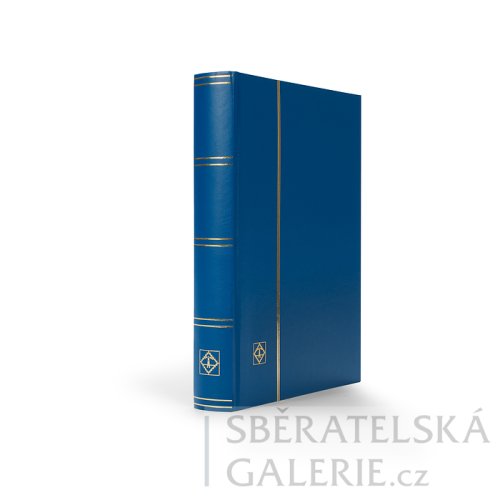 BASIC album na známky, A4 formát, 16/32 bílých stran - Barva: černá, Formát: A4, Počet stran: 32