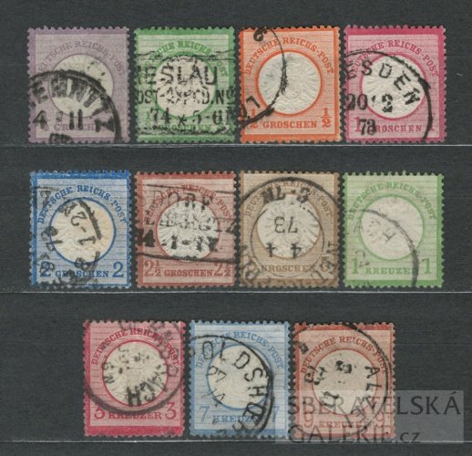 DEUTSCHES REICH - 1872 - Grosser Brustschild - Mi. 16 - 27 - 1.000 EUR