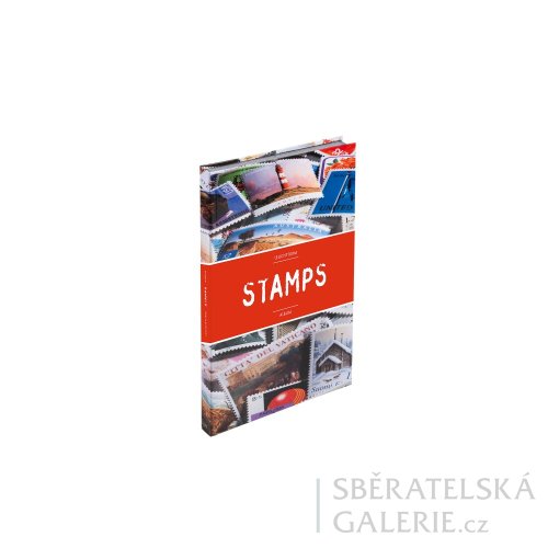 Zásobník na známky - Barva: červená, Formát: A4, Počet stran: 32