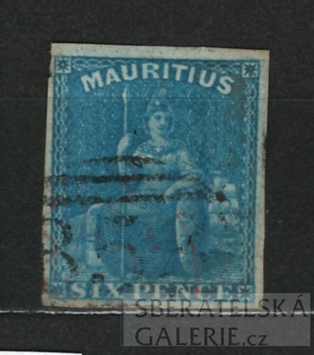 ANGLICKÉ KOLONIE - QUEEN VICTORIA - MAURITIUS 1859 - SG. 32