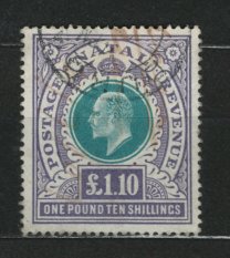 ANGLICKÉ KOLONIE - EDWARD VII. - NATAL / SOUTH AFRICA - SG. 143