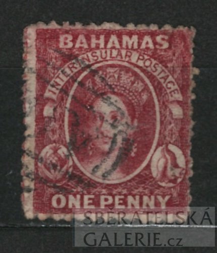 ANGLICKÉ KOLONIE - QUEEN VICTORIA - BAHAMAS - SG. 4