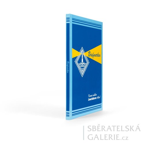 Retro zásobník formátu DIN A4, 16 bílých stran, nepodložené desky