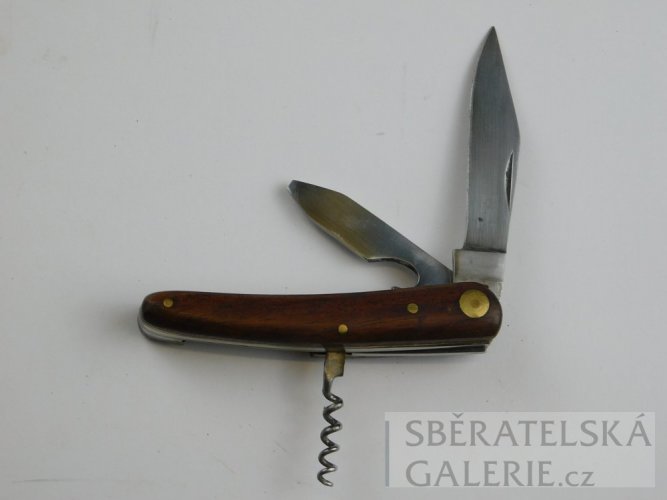 Starý multifunkční zavírací nůž - FES ROSTFREI